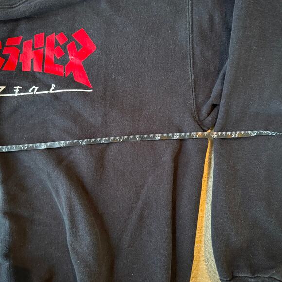 Thrasher Godzilla Black Crewneck Sweatshirt - Men's M - Picture 4 of 5